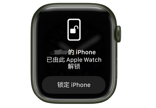 金沙苹果手机维修分享用 AppleWatch 解锁配备面容 ID 的 iPhone方法 