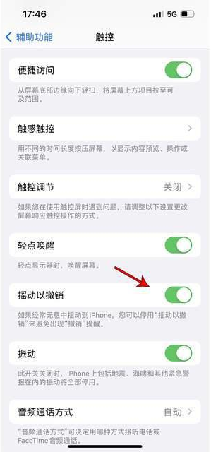 金沙苹果手机维修分享iPhone手机如何设置摇一摇删除文字 