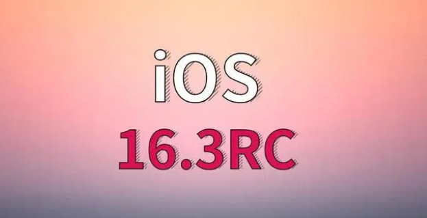 金沙苹果手机维修分享iOS 16.3 RC版升级_iOS 16.3 RC版一键刷机教程 